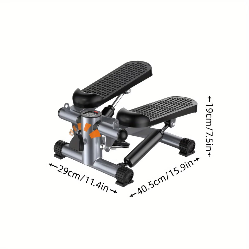 Indoor Fitness Equipment Exercise Steppers 350Lbs Hydraulic Fitness Stair Multifunctional Climbing Pedal Machine Mini Stepper