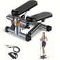 Indoor Fitness Equipment Exercise Steppers 350Lbs Hydraulic Fitness Stair Multifunctional Climbing Pedal Machine Mini Stepper